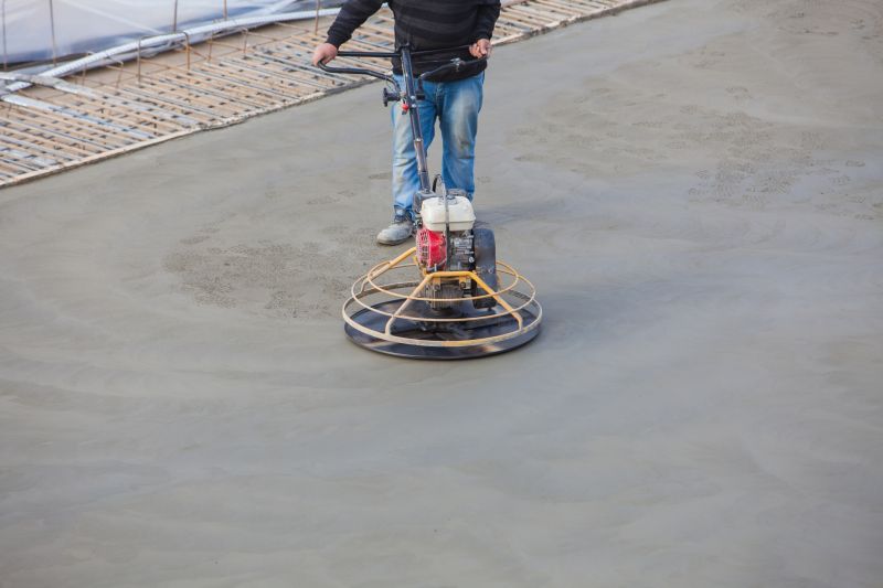 Basement Concrete Polishing